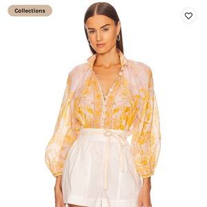Zimmerman blouse l. WORN ONCE. Size small.